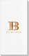 Striped Initial Deville Guest Towels Image 1 of 2